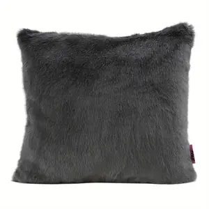 Sofa pillows, cushions, plush pillows, living room, bedroom dark grey size: 18.00 inch L*18.00 inch W *0.50 inch H