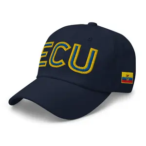 Ecuador National Flag Retro ECU Soccer Baseball Cap Dad Hat