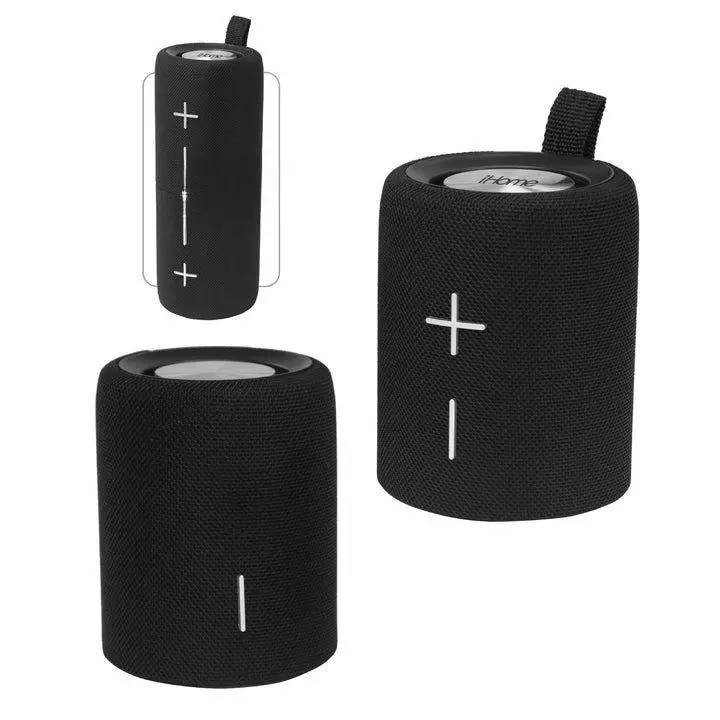 Portable Bluetooth Split Speaker (iBT430) - Wireless Stereo, Enhanced Bass, Rechargeable Cable Charging, High-Quality Audio