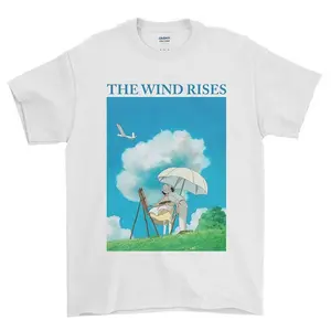 The Wind Rises 02 Studio Ghibli Anime T-Shirt