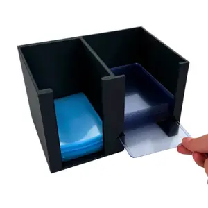 CardCare - Trading Card Sleeve & Toploader Dispenser Organizer TCG, Sports Cards double-sleeved