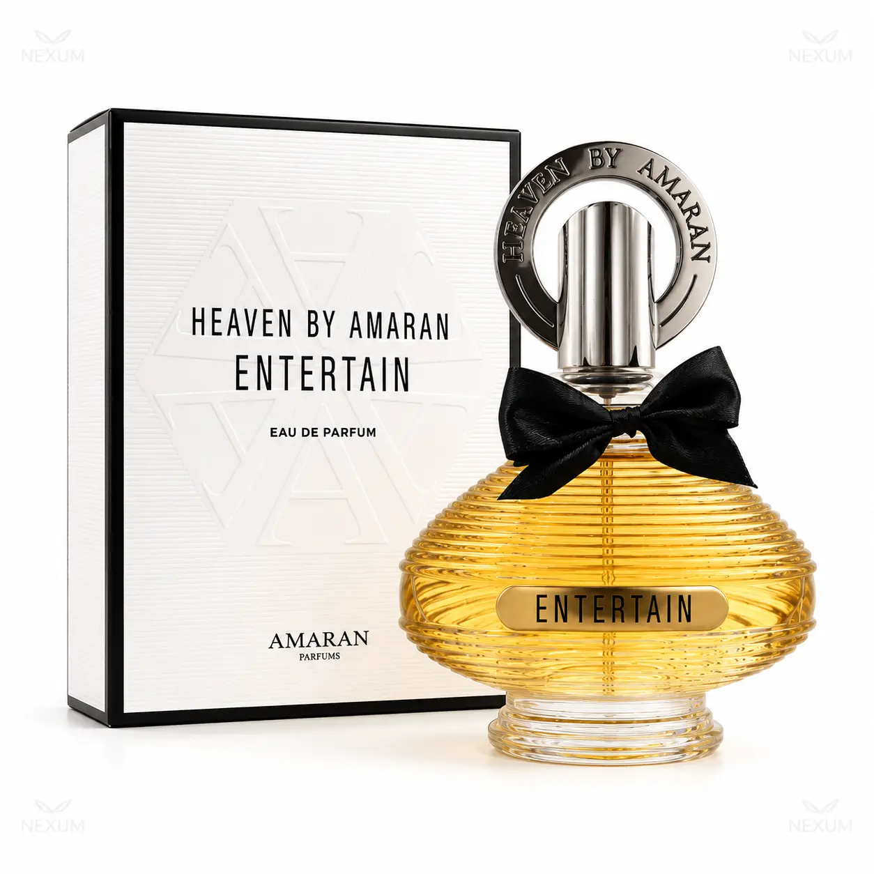 Heaven by Amaran Entertain Eau de Parfum for Women, 100ml (3.4 fl oz) - Long-Lasting Floral, Premium Fragrance