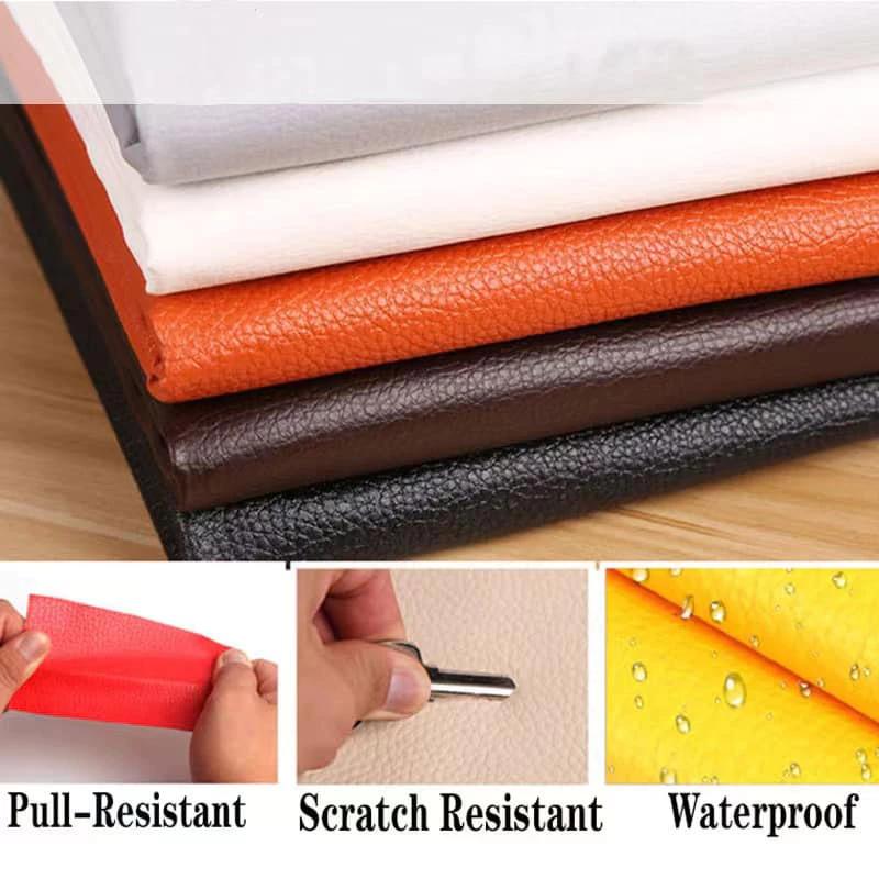 【20x54 INCH】Car Seat Cushion and Sofa Self Adhesive Leather Repair Patch for Furniture and DIY Lovers Large Professional Sheet for Couch Sofa and Car Seat Renovation with Strong Glue stickers 【20x54 INCH】Car Seat Cushion and Sofa Self Adhesive Leather Repair Patch for Furniture and DIY Lovers Large Professional Sheet for Couch Sofa and Car Seat Renovation with Strong Glue stickers