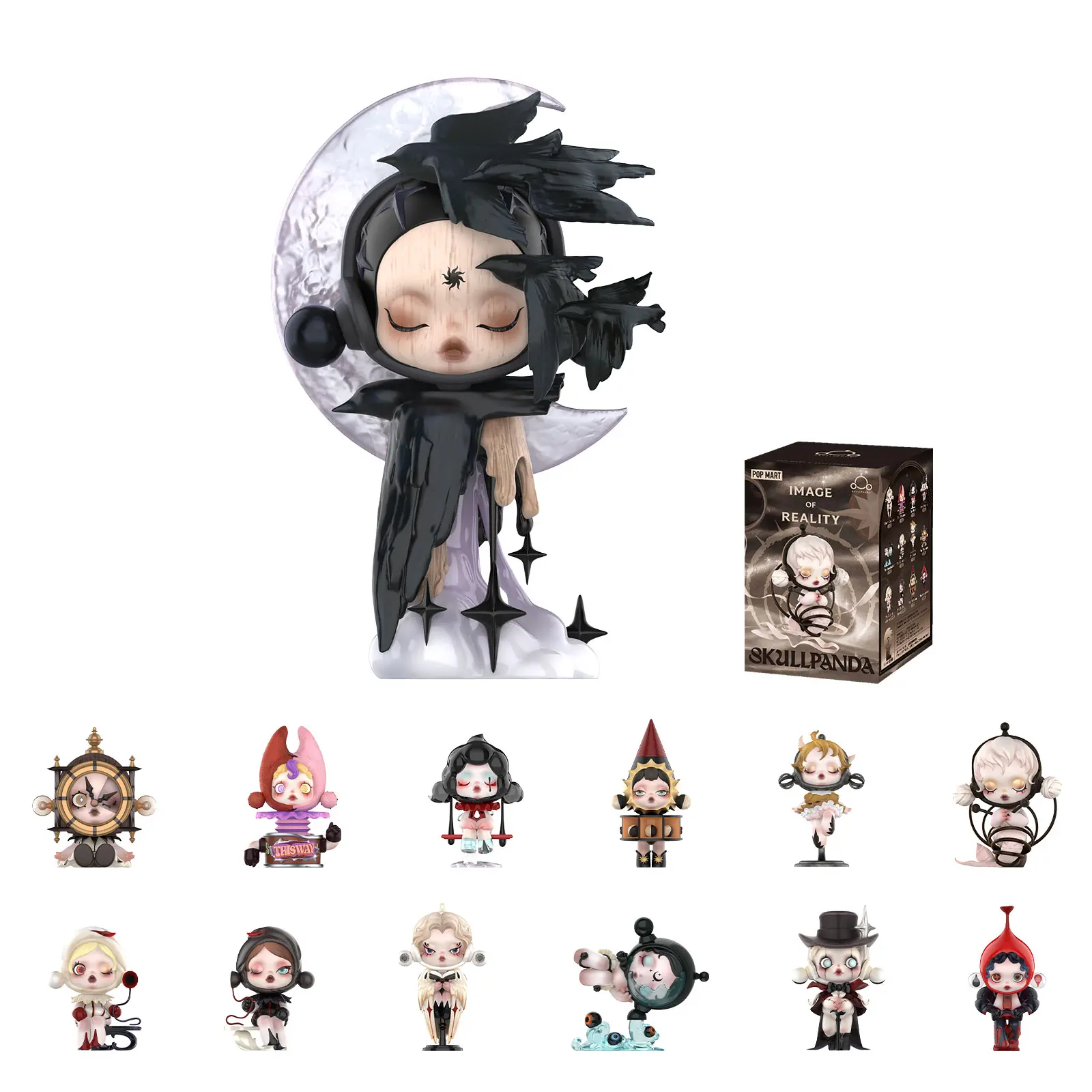 POP MART SKULLPANDA Image Of Reality Series Figures, Blind Box