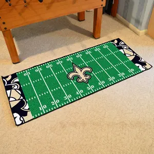New Orleans Saints X-Fit Football Field Runner 30"x72"