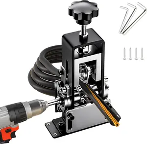 Manual Wire Stripping  Wire Stripper Machine Copper Wire Stripper Drill Portable Electric Wire Stripping Tool 0.1"-1" Efficient Scrap Copper Recycling