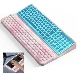 Keyboard Stand for Desktop, Keyboards Wrist Rest,  Keyboards Holder for Easy Typing Working, Wrist pad for Keyboards with Comfortable Wrist Rest for Keyboard