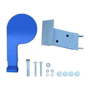 AIMPULSE 6" x 3/8" AR500 Dueling Tree Paddle-BLUE--1 Piece