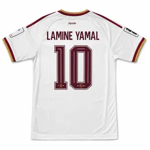 26 WC Lamine Yamal Player Version Jersey - 26 Season Slim Fit with Player's Number and Name for Fans
