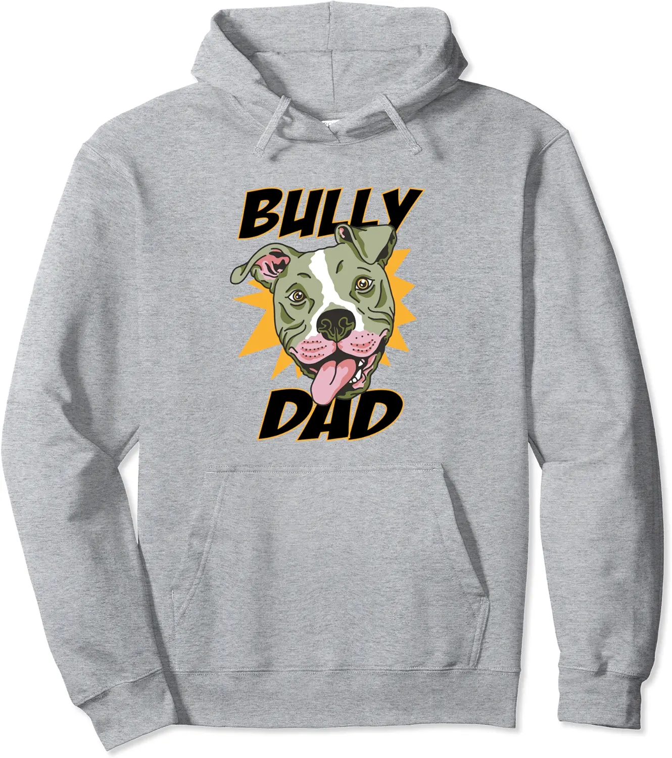 BULLY DAD - American Pitbull Terrier master dog owner Pullover Hoodie - Rivkafia Shop 71B09WM2H7PC