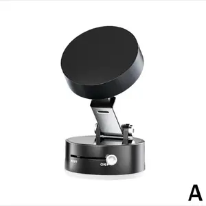 Magnetic Suction Cup Phone Mount - Strong Magnetic Hold & Hands-Free Access for Safe Driving - Compact Design - Easy Installation on Smooth Surfaces