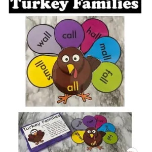 Turkey Word Families