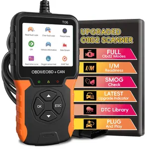 Car Obd2 Scan Diagnostic Tool, Enhanced Engine Code Reader & Reset, I/m Preparation, Light Car Diagnosis Scanner for All Obdii Vehicles