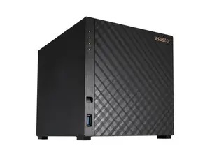 Asustor AS1204T Drivestor 4 Gen 2, 4 Bay NAS - Quad-Core 1.7GHz CPU - 2.5GbE Port - 1GB DDR4 - 3x USB 3.2 Gen 1 (10Gbps) Type-A - 2.5 Gigabit Ethernet - 90W Power Supply (Diskless)