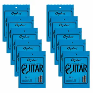 Orphee RX15 Guitar Strings (1pc/5pcs/10pcs Optional), Thin, 09-42, Electric Guitar Strings 6 String Set