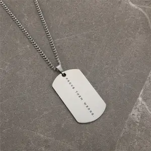 Hot Sale Prove Them Wrong Military Brand Pendant Necklace in Stock