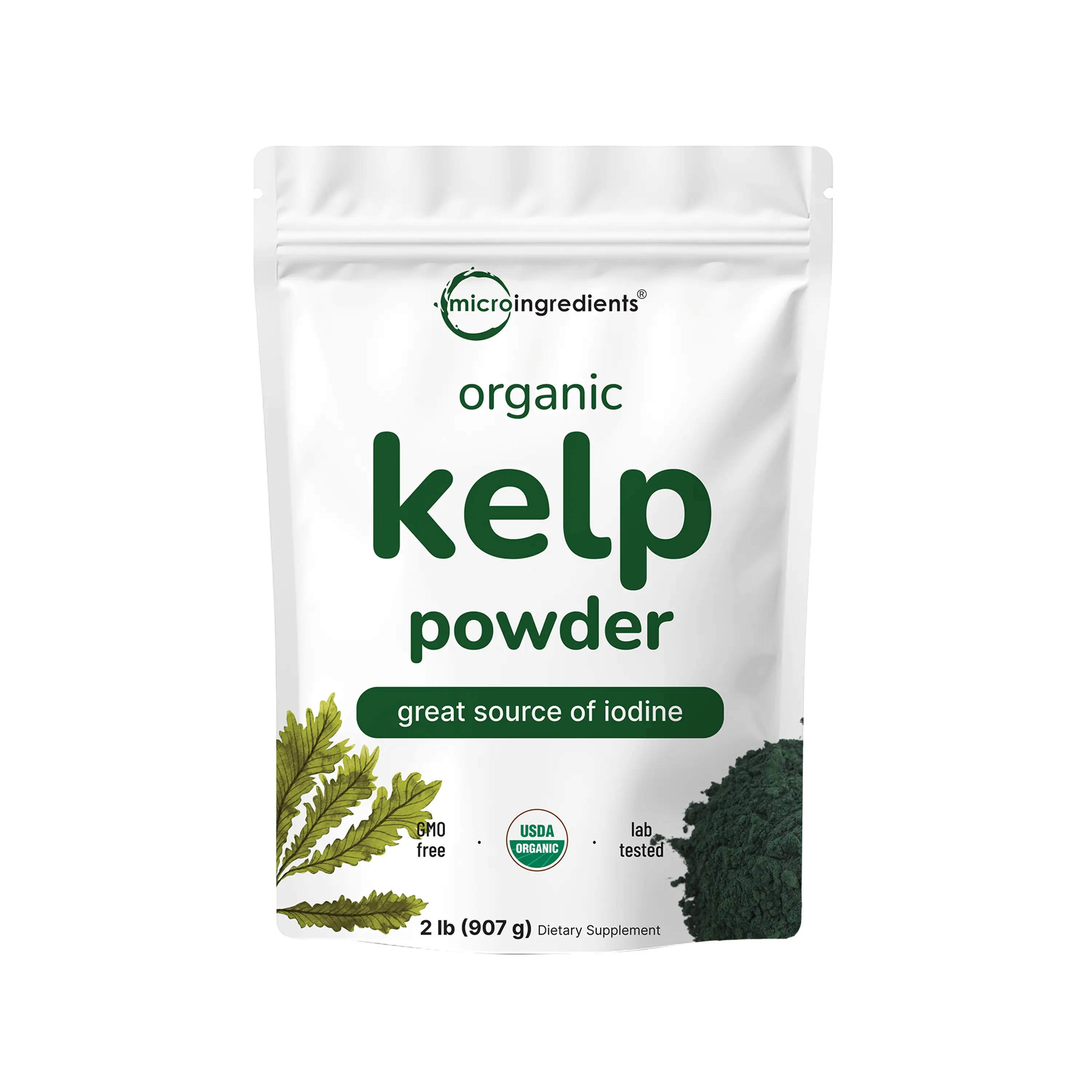 Micro Ingredients Organic Kelp Powder Supplement Micro Ingredients Organic Kelp Powder Supplement