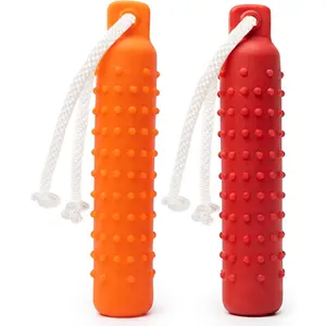 Interactive Training Bumper Fetching Retrieving Outdoor Dog Float Water Toy Dummy Lightweight Floating Pool Fetch Rope Toy for Small Medium Large Dogs