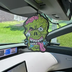 Luxury Car Air Freshener Hanging Perfume, Hanging Car Diffuser, Car Aroma Diffuser, Natural Purifying Fragrance for Cars & Closets, Long-Lasting Scent, Unisex Design, Car Accessory