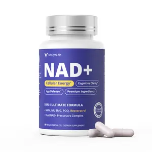 NAD+ Supplement for Women & Men – Multi-Pathway NAD Booster for Energy, Focus & Metabolic Health – with NMN, NR, Resveratrol, PQQ & Betaine