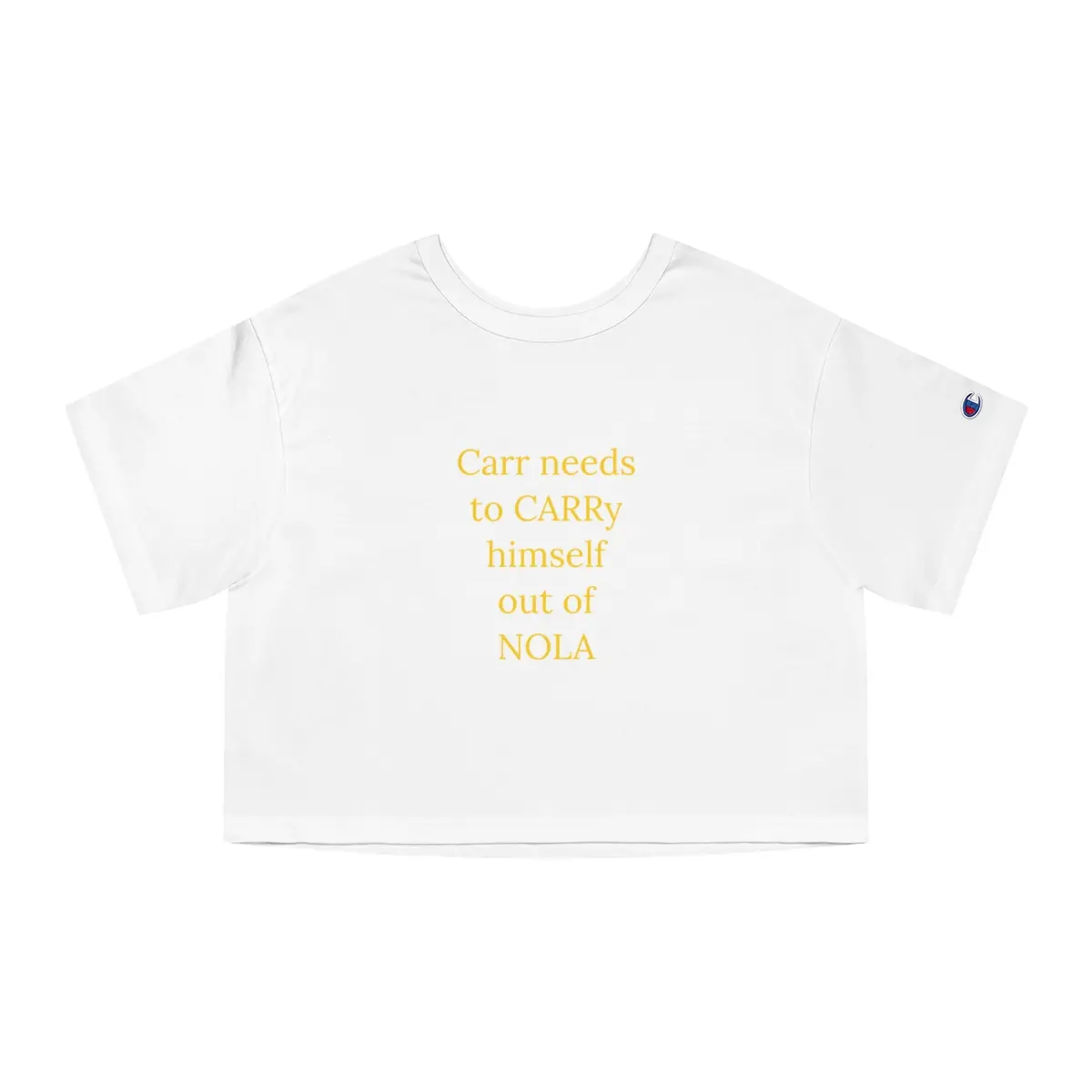 Champion Women's Heritage Cropped T-Shirt