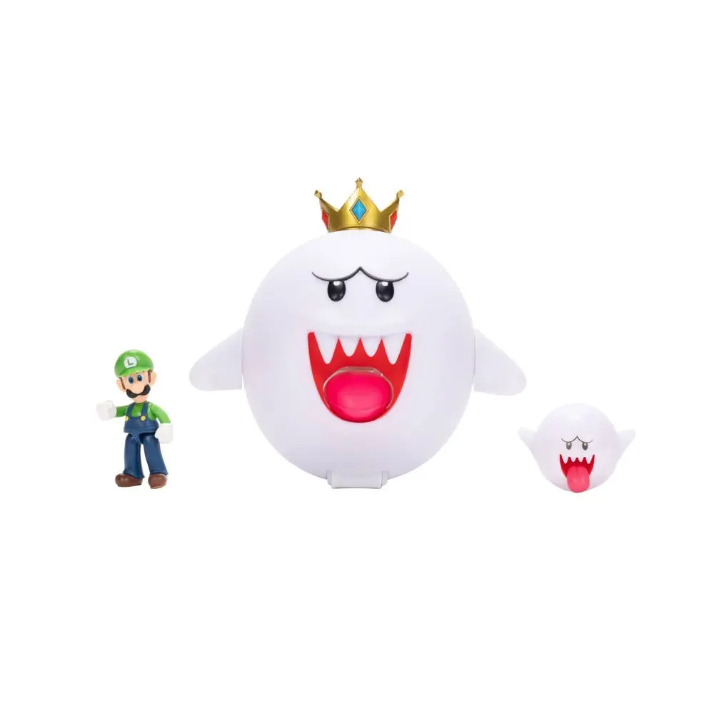 Nintendo King Boo with Luigi Action Figure Set - 3pk Nintendo King Boo with Luigi Action Figure Set - 3pk
