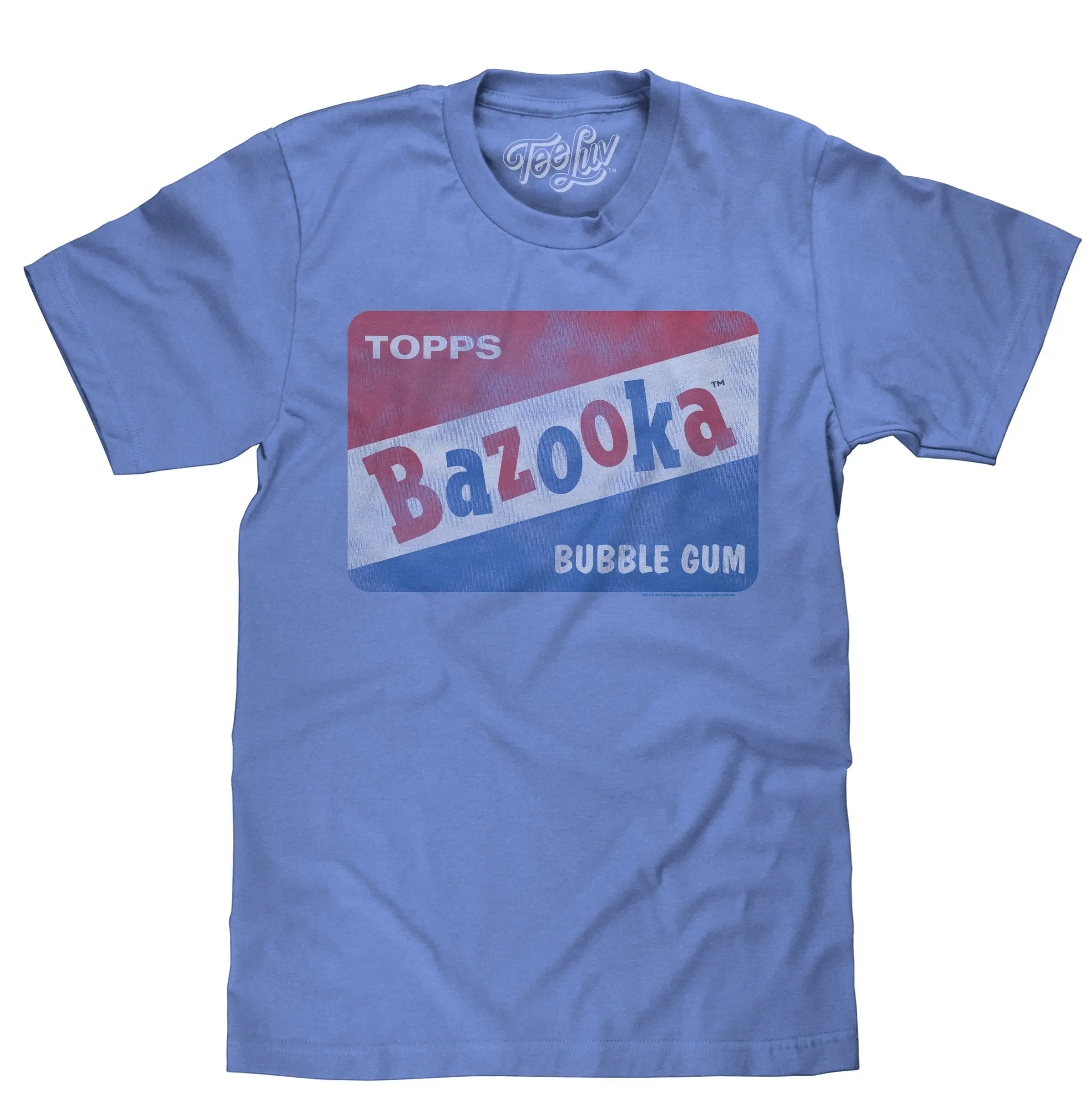 Bazooka Bubble Gum T-Shirt - Blue Bazooka Bubble Gum T-Shirt - Blue