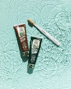 Natural Miswak & Neem Toothpaste (Halal)- fluoride free- Herbal- Antibacterial - Plant Based - Relieves Gum Sensitivity - Mint & Cardamom