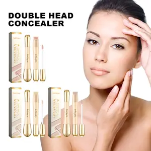 Eelhope Double Head Concealer, Brightening And Waterproofing Concealer Stick