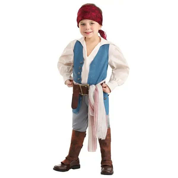 Boy's Toddler Captain Jack Sparrow Costume