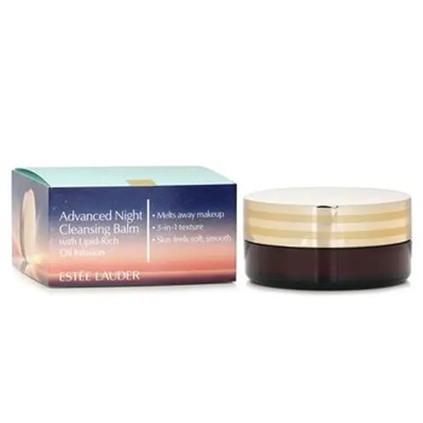 ESTÉE LAUDER Advanced Night Gentle Facial Cleanser, Lipid-Rich Oil Infusion Balm with Moisture & Soothing Benefits, Gluten Free