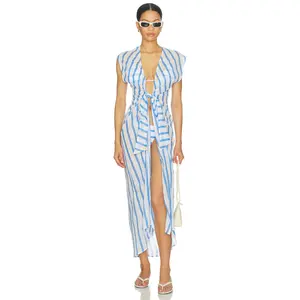 Vix Swimwear Sasha Long Cover Up in Multi