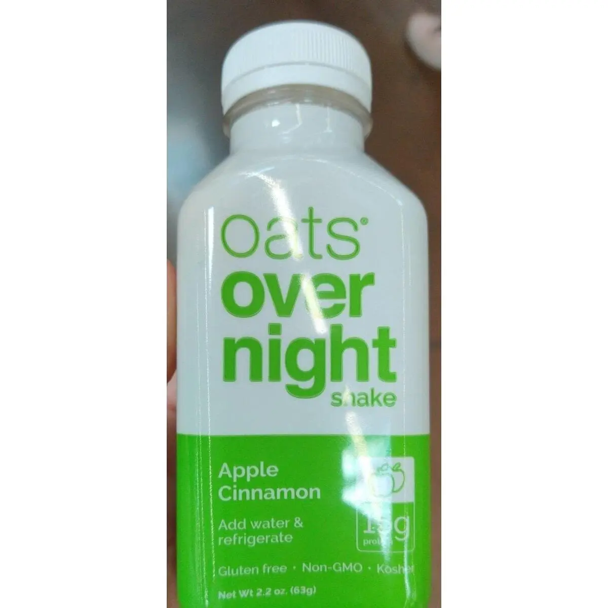 Oats Overnight  2.2 oz Apple Cinnamon Protein Shake - Pack of 10, Beverage, 2.2Oz