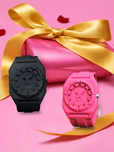 Double Standard Upgrade Dopamine Quartz Watch, Unique Square Case Design, Personalized Color Display, Suitable for Men and Women, Sport Style