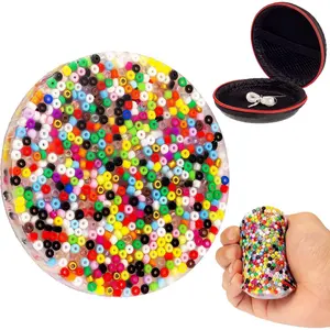 Picky Pad 1pc– Non-Sticky Silicone Skin Picking Fidget Toys & Picking Pad for Dermatillomania, ADHD & OCD; Ideal for Kids & Adults (8CM/3.2") with 1 Carry Case