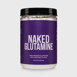 Naked Glutamine - 1KG - 100% Premium L-Glutamine Supplement for Muscle Health & Endurance - Naturally Fermented from Plant Sources
