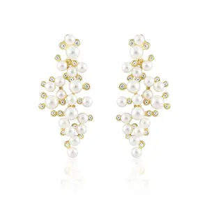 Tiffany Pearl Statement Earring
