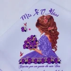 12pcs napkins, Quinceanera Favor, Recuerdos Para Quinceanera
