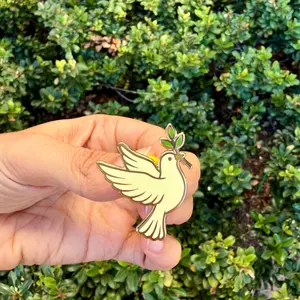 Peace Dove Enamel Pin – Symbol of Hope, Harmony & New Beginnings
