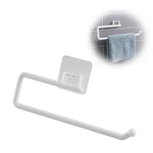 Stylish Multi-Function Wall Mounted Tissue Rack, No Drilling Toilet Paper Holder Fit Any Home Decoration Style