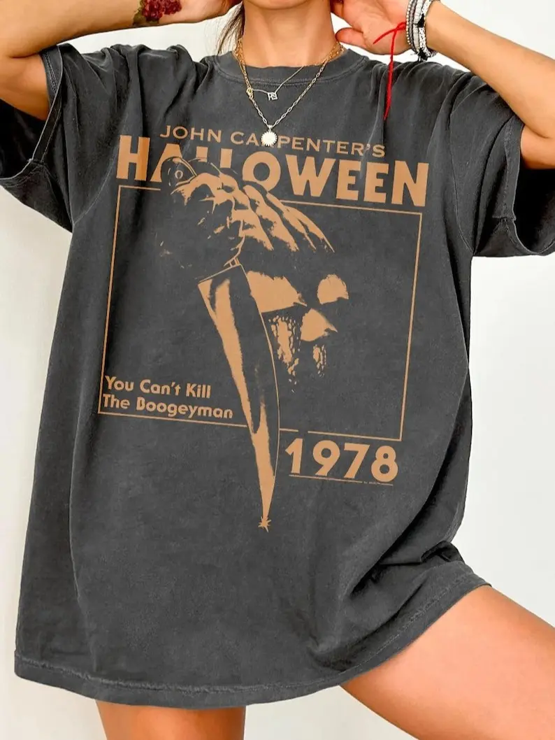 Halloween 1978 Michael Myers Shirt, Horror Movie Shirt, John Carpenter Shirt, Horror Slasher Movie Franchise Shirt