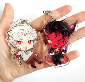 Baldur's Gate 3 Keychains - Astarion, Karlach! BG3 Kawaii Keychains, Small, Meaningful, And Full Of Character, Unique Keychains That Add Charm To Every Bag And Key.