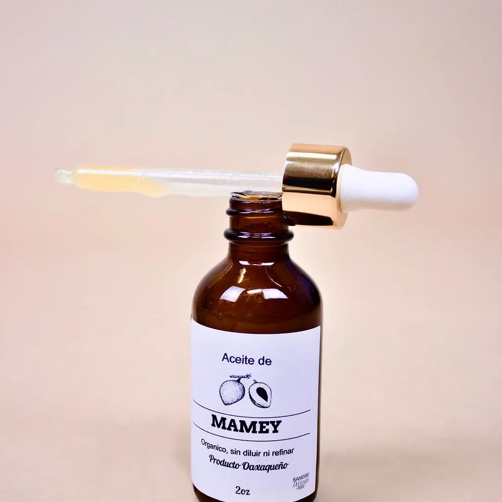 Aceite de Mamey Orgánic Natural Haircare Healthy Frizz Free hair care