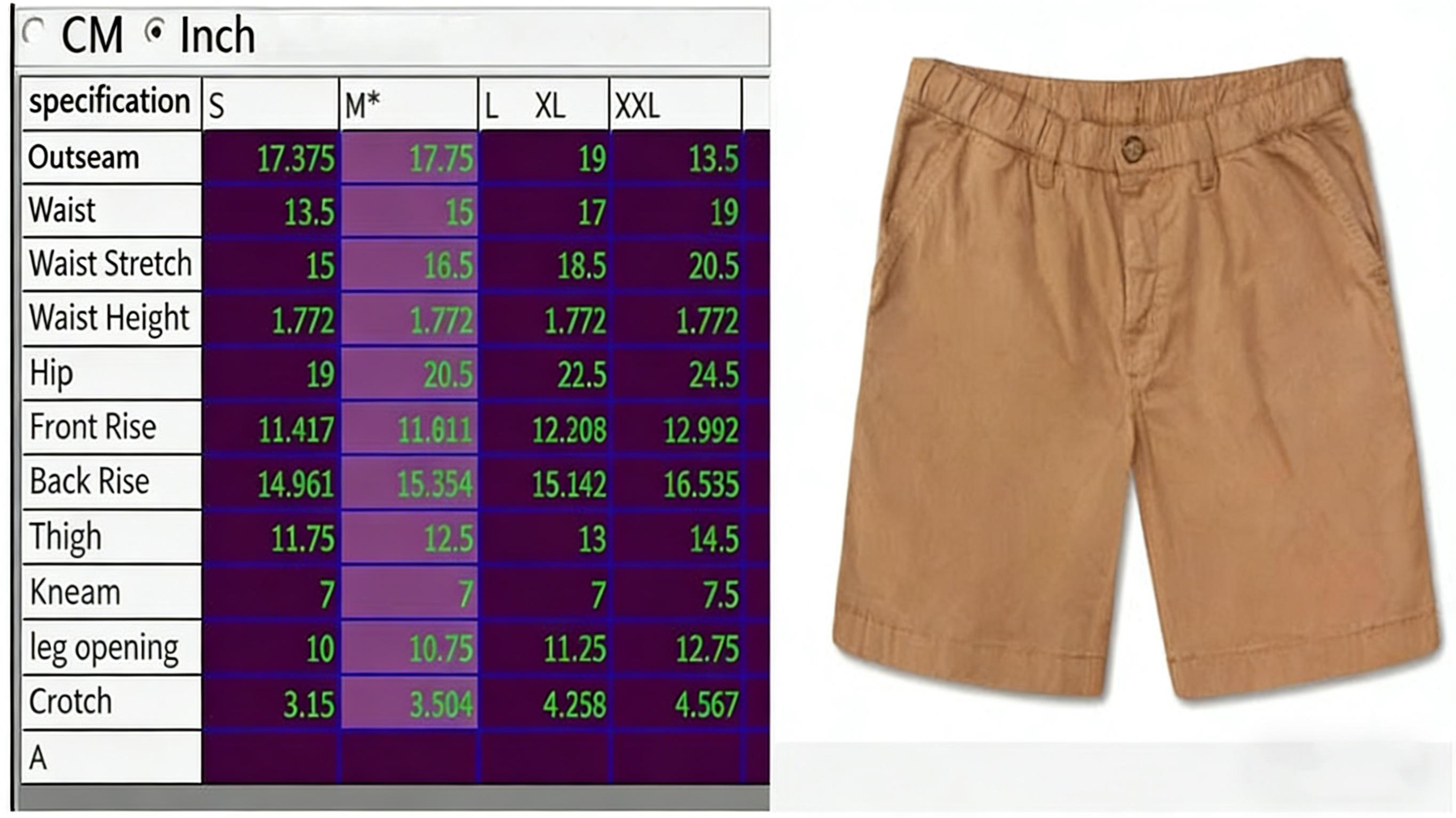 Name 5.5" Inseam Men's Shorts Cotton Casual Wear with Pockets Zipper Comfortable Relaxed Fit Tropical Menswear