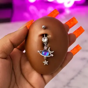 Galaxy Belly Ring