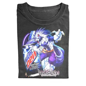 The Jon Talbain x Mtn Dew Shirt, Darkstalkers Shirt, Gift for Men, Gift for Women, Crew Neck T-shirt, Trending T-shirt