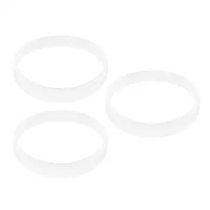 3PCS Seal Rubber Seal Spare Seal Spare Part Compatible for Nutri Ninja 6/7 Fins Blade Blender Mixer (Ø 10cm)