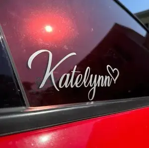 Custom Cursive Name Decal - Personalized Home Decorative Sticker, Customizable Name Decals for Home Supplies