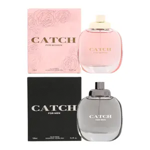 Men and Women Perfume Bundle - Catch for Women and Catch for Men Eau de Parfum 100ml 3.4 fl.oz.