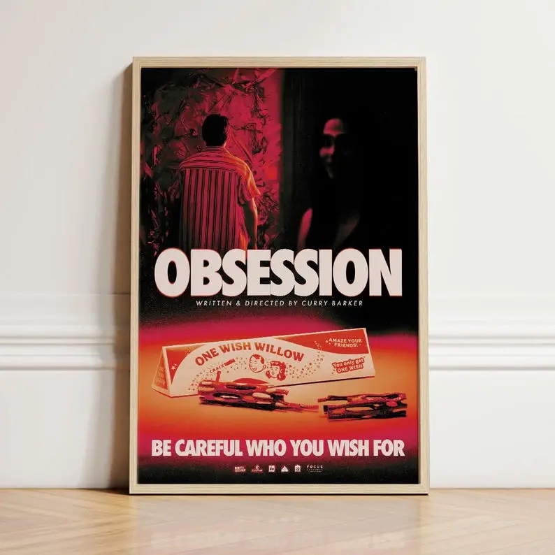Obsession (2026) Horror Film Bandicoot Art Print - Glossy Unframed Multi-Size Movie Photo, Home Decor Wall Art, Ideal for Decoration and Gifting